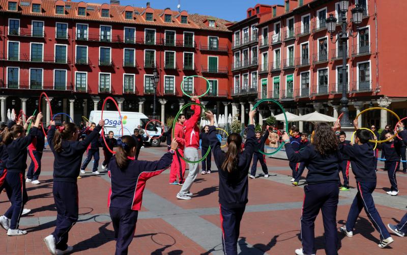 Día de la Educación Física en la Calle en Valladolid
