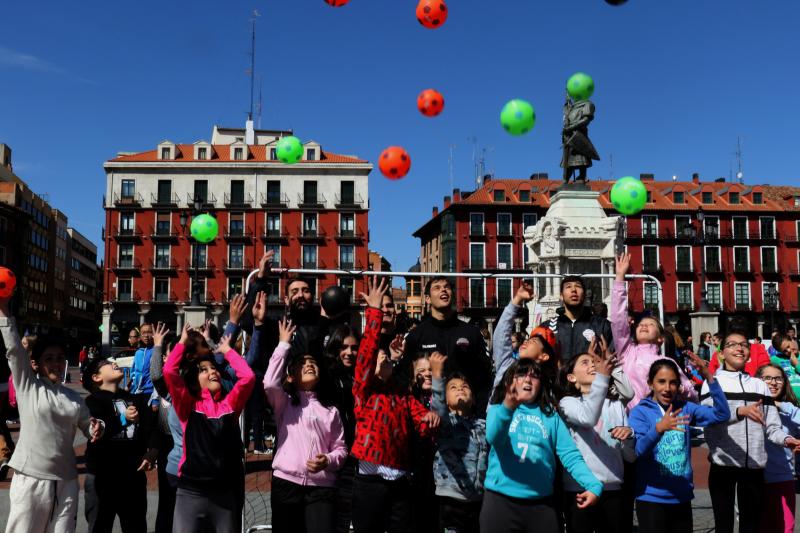 Día de la Educación Física en la Calle en Valladolid