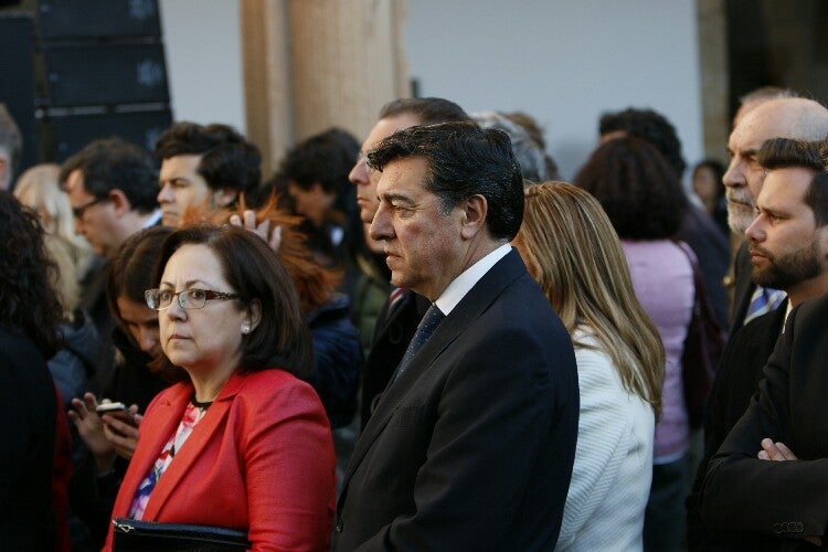 La vicepresidenta del Gobierno, Soraya Sáenz de Santamaría, inaugura la exposición de Miquel Barceló en Salamanca