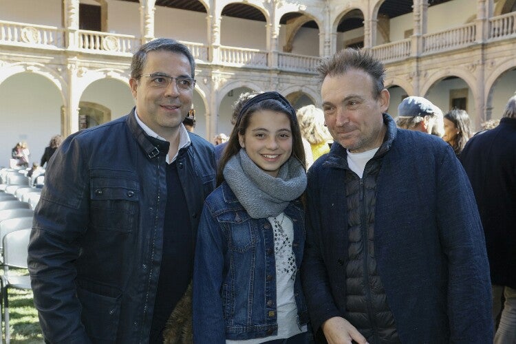 Miquel Barceló realiza una performance en el Colegio Arzobispo Fonseca de Salamanca