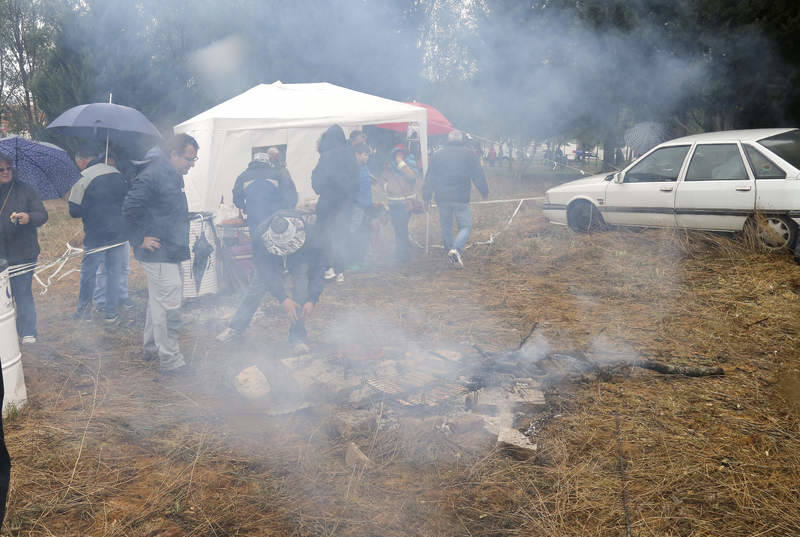 La pedrea del pan y el quesillo en Palencia 1/2