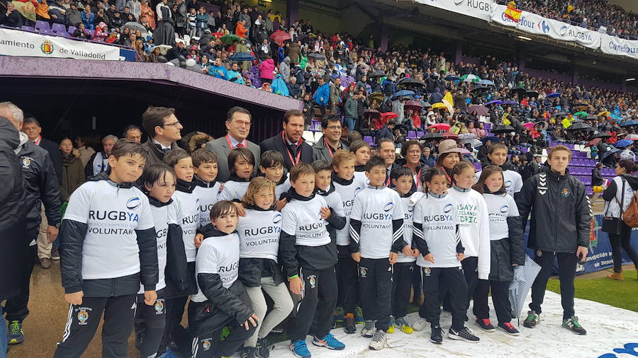 Ambiente en el estadio José Zorrilla por la Copa del Rey de Rugby