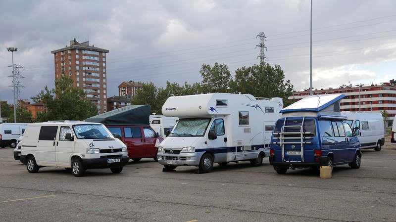 Jornada del domingo en la concentración nacional de furgonetas &#039;camper&#039; en Palencia