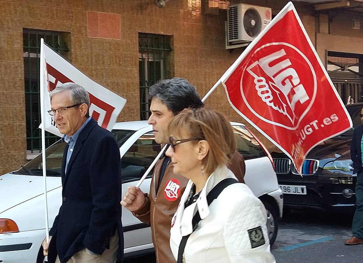 Manifestación del Primero de Mayo en Medina del Campo