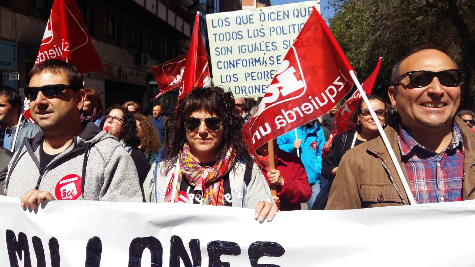 Manifestación del Primero de Mayo en Medina del Campo