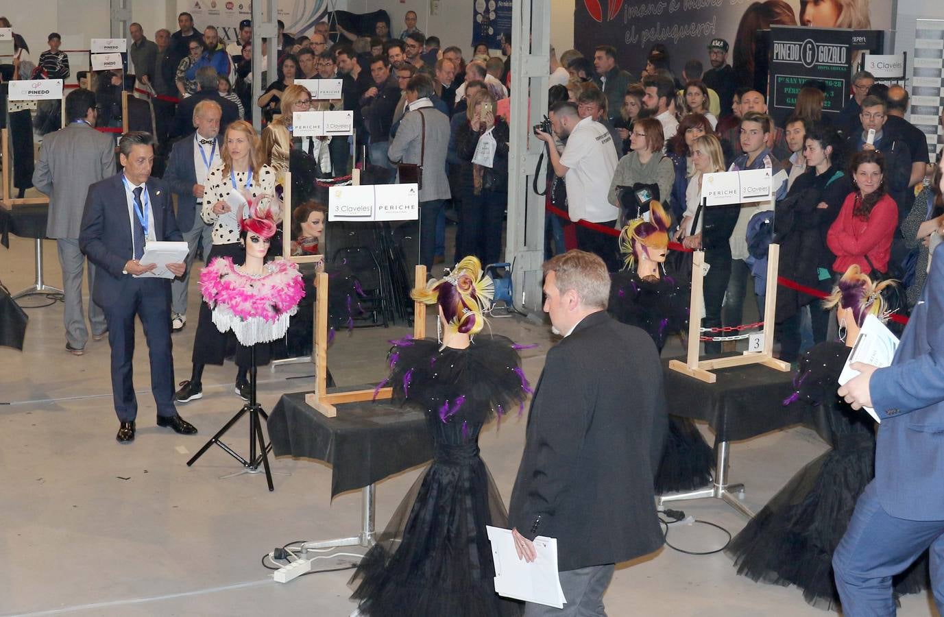 Campeonato Nacional de Peluquería celebrado en el LAVA de Valladolid