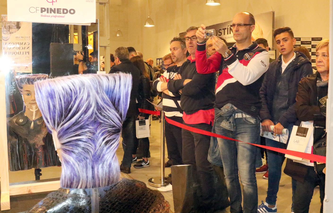 Campeonato Nacional de Peluquería celebrado en el LAVA de Valladolid