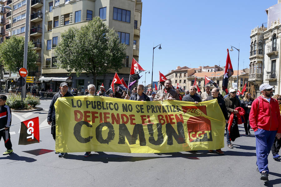 Manifestación del Primero de Mayo en Salamanca