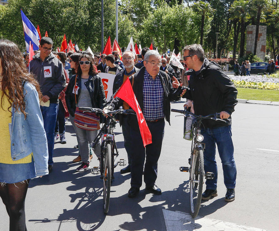 Manifestación del Primero de Mayo en Salamanca