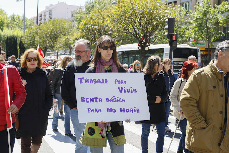Manifestación del Primero de Mayo en Salamanca