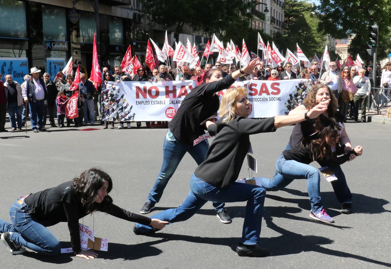 Manifestación del Primero de Mayo en Valladolid