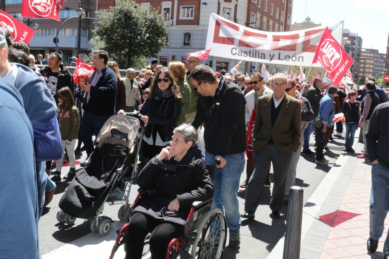 Manifestación del Primero de Mayo en Valladolid