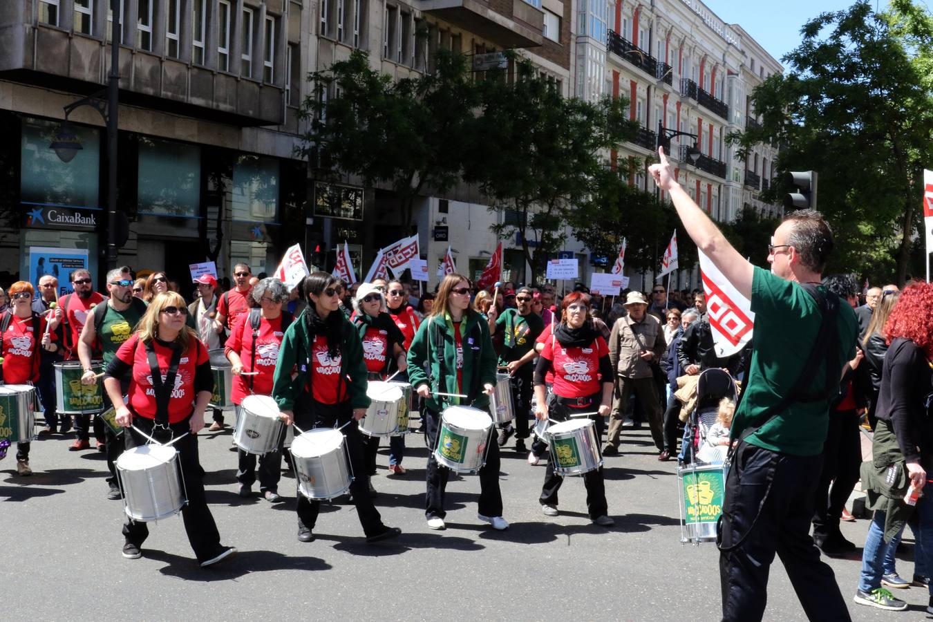 Manifestación del Primero de Mayo en Valladolid