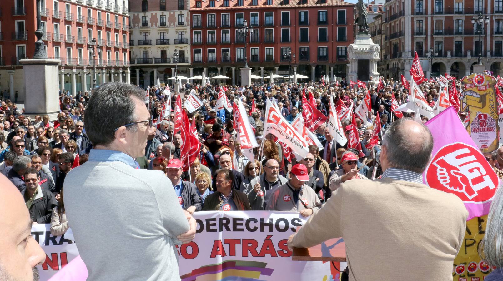 Manifestación del Primero de Mayo en Valladolid