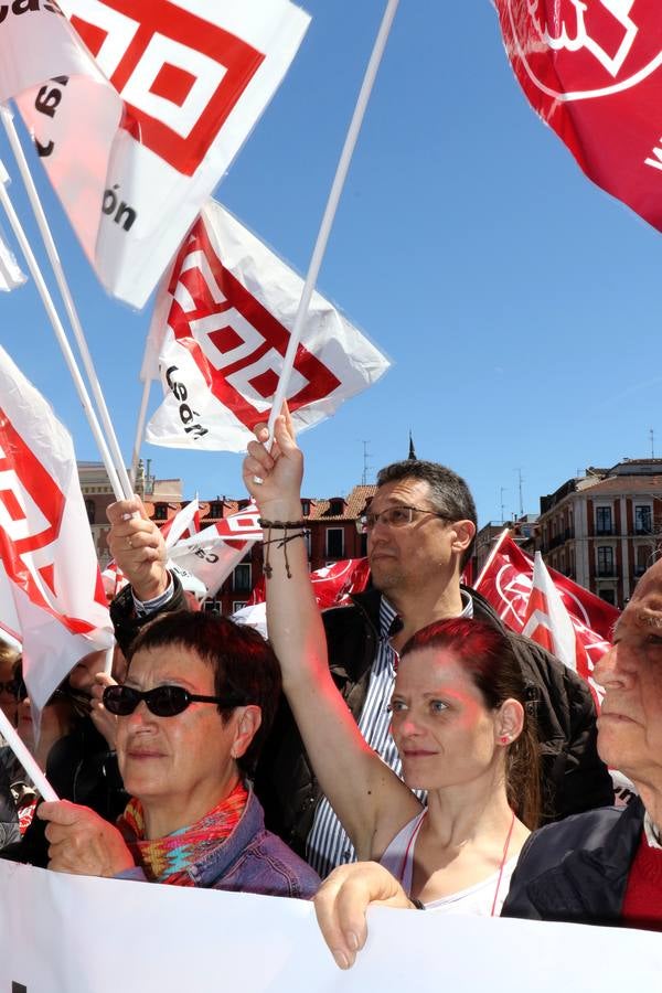 Manifestación del Primero de Mayo en Valladolid