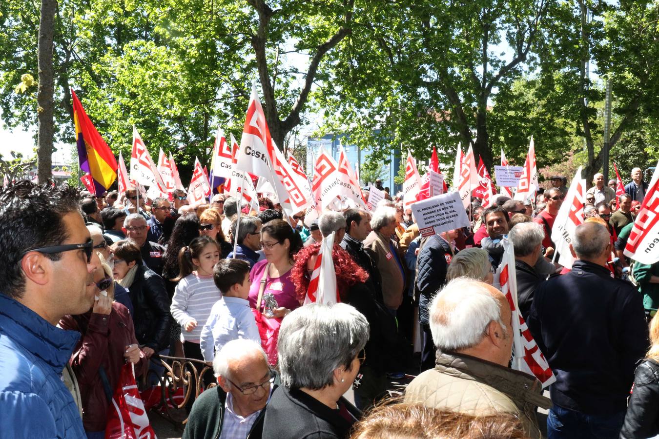 Manifestación del Primero de Mayo en Valladolid