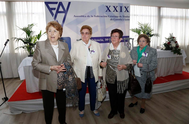 Palencia acoge la XXIX Asamblea de la Federación Cristina de Viudas de Castilla y León