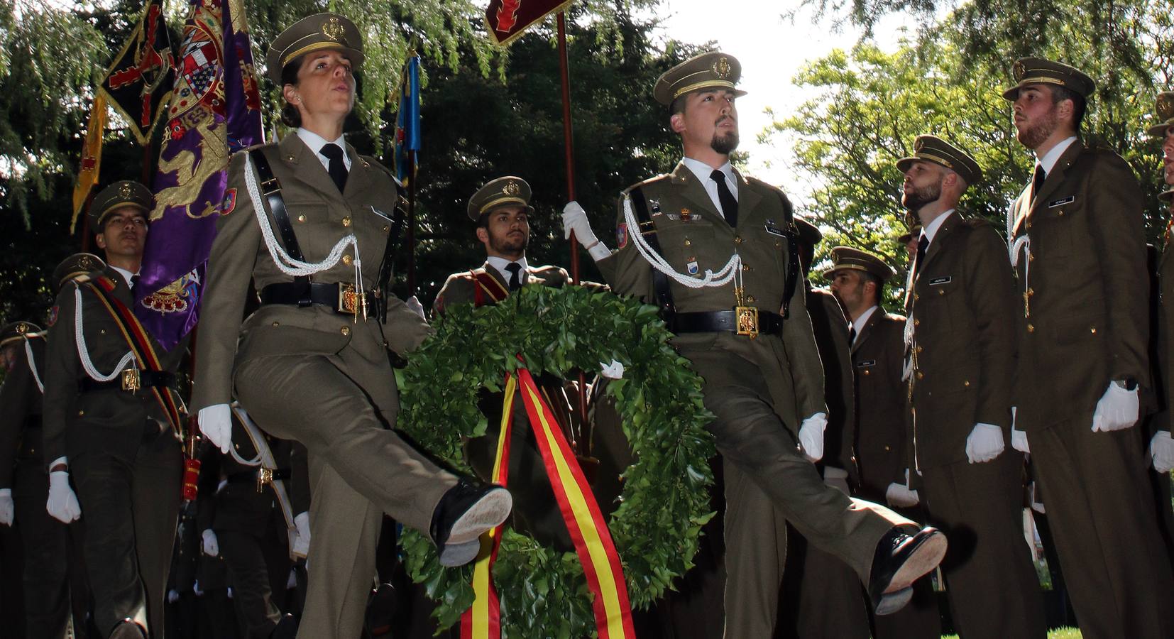 Acto conmemorativo del Dos de Mayo en el Alcázar de Segovia