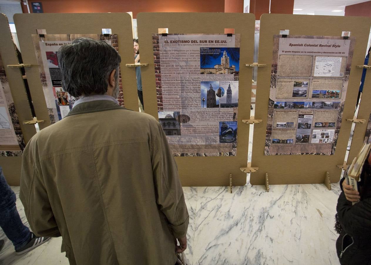 Exposición sobre la influencia hispana en Estados Unidos en la Facultad de Filosofía y Letras