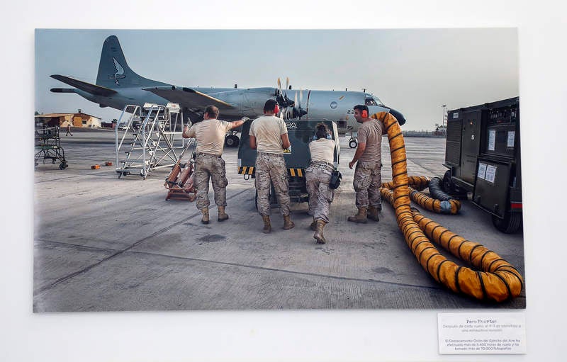 Inauguración de la exposición &#039;Misión Atalanta: La lucha contra la piratería en el Índico&#039; en el Centro Cultural Lecrác de Palencia