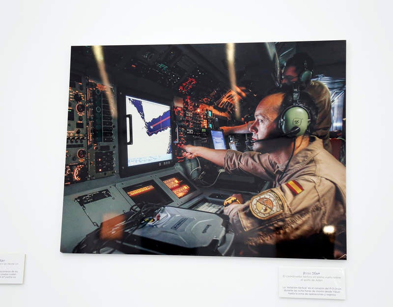 Inauguración de la exposición &#039;Misión Atalanta: La lucha contra la piratería en el Índico&#039; en el Centro Cultural Lecrác de Palencia