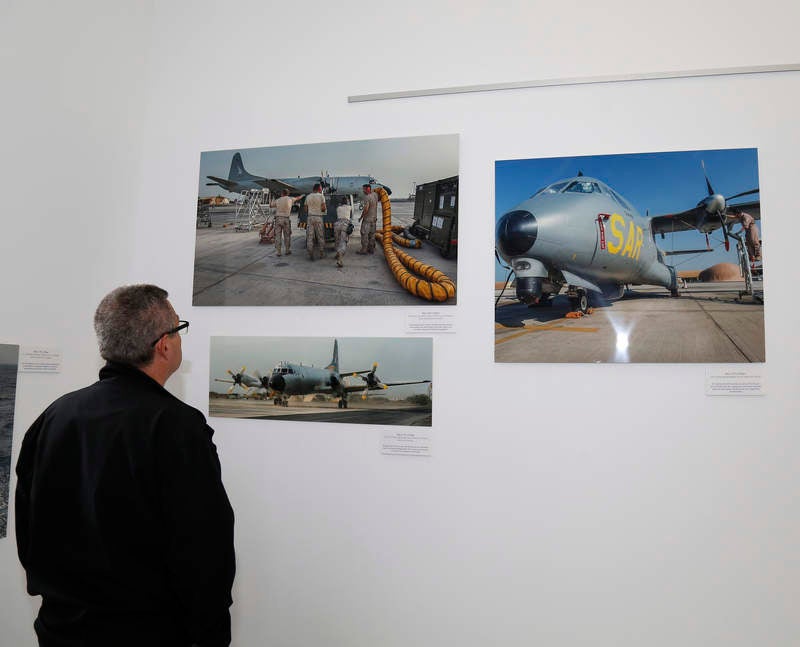 Inauguración de la exposición &#039;Misión Atalanta: La lucha contra la piratería en el Índico&#039; en el Centro Cultural Lecrác de Palencia