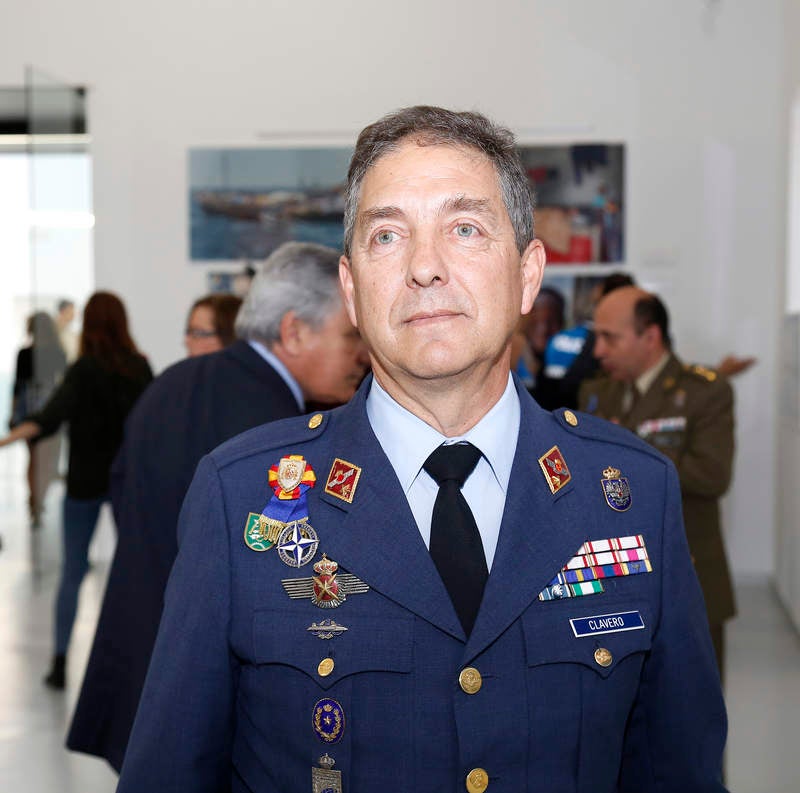 Inauguración de la exposición &#039;Misión Atalanta: La lucha contra la piratería en el Índico&#039; en el Centro Cultural Lecrác de Palencia