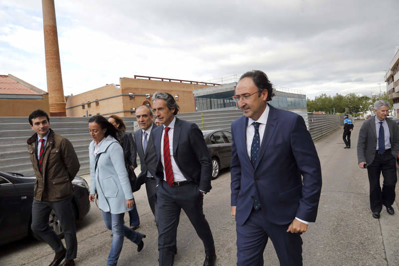 Visita del ministro de Fomento, Íñigo de la Serna, a Palencia