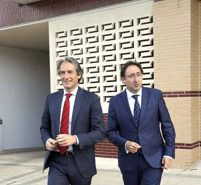 Visita del ministro de Fomento, Íñigo de la Serna, a Palencia