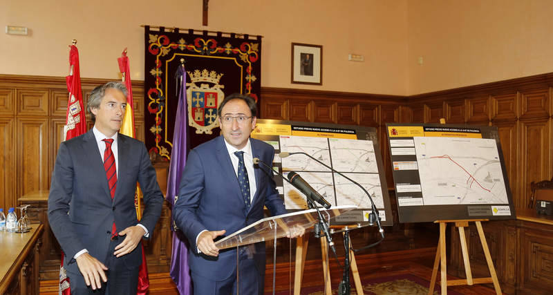 Visita del ministro de Fomento, Íñigo de la Serna, a Palencia