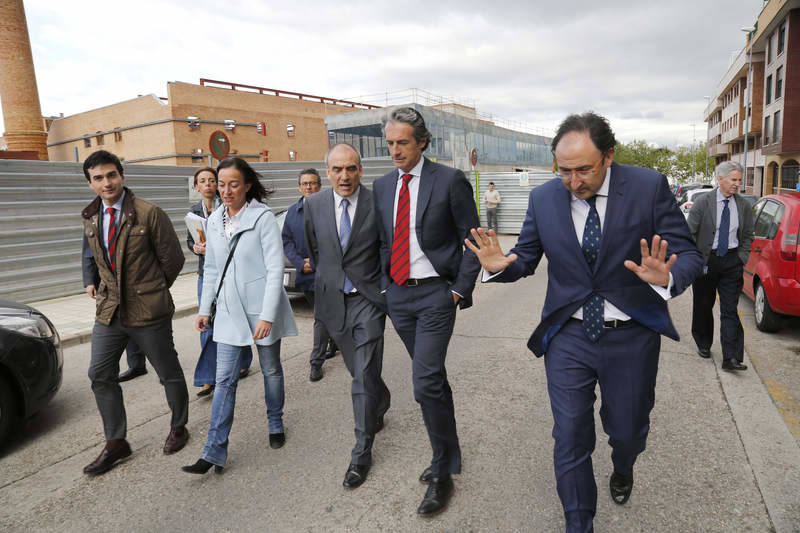 Visita del ministro de Fomento, Íñigo de la Serna, a Palencia