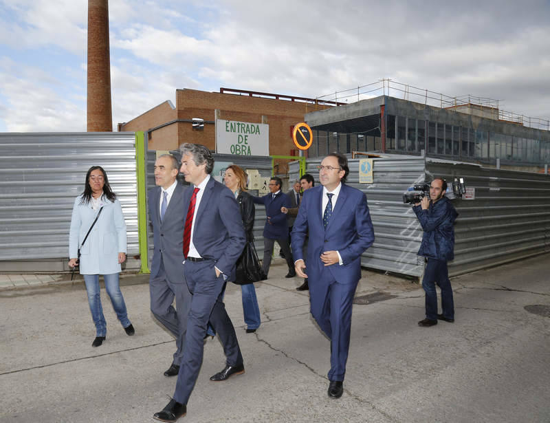 Visita del ministro de Fomento, Íñigo de la Serna, a Palencia