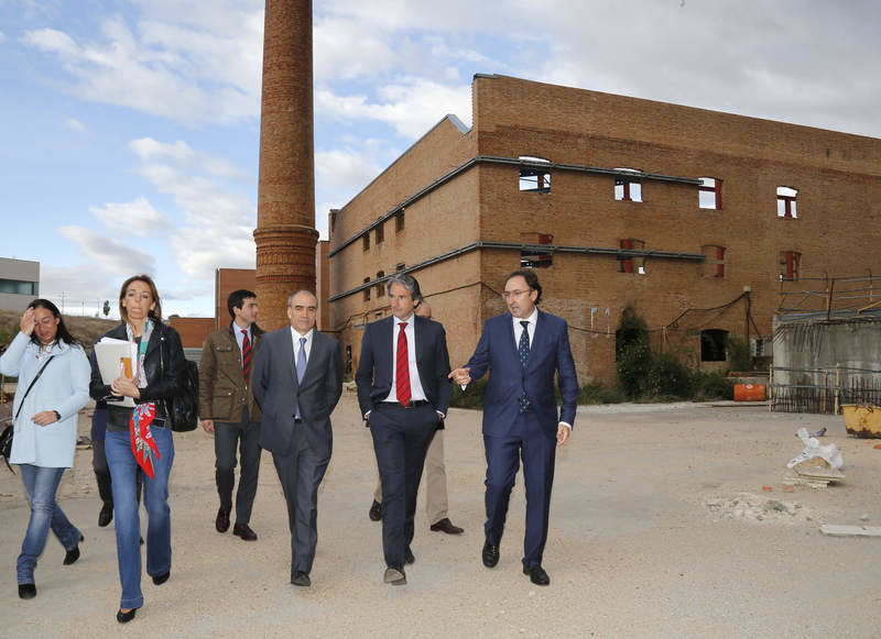 Visita del ministro de Fomento, Íñigo de la Serna, a Palencia