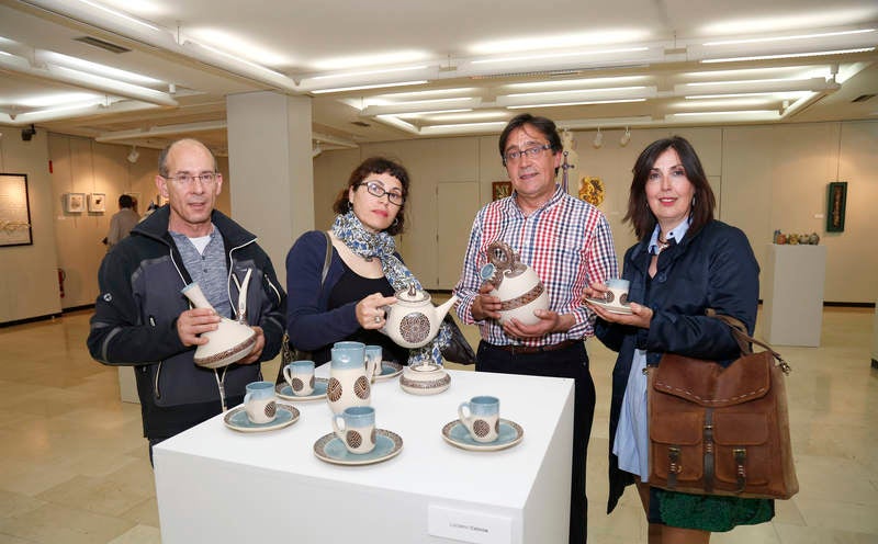 Artistas palentinos muestran su trabajo en CerámicaMENTE