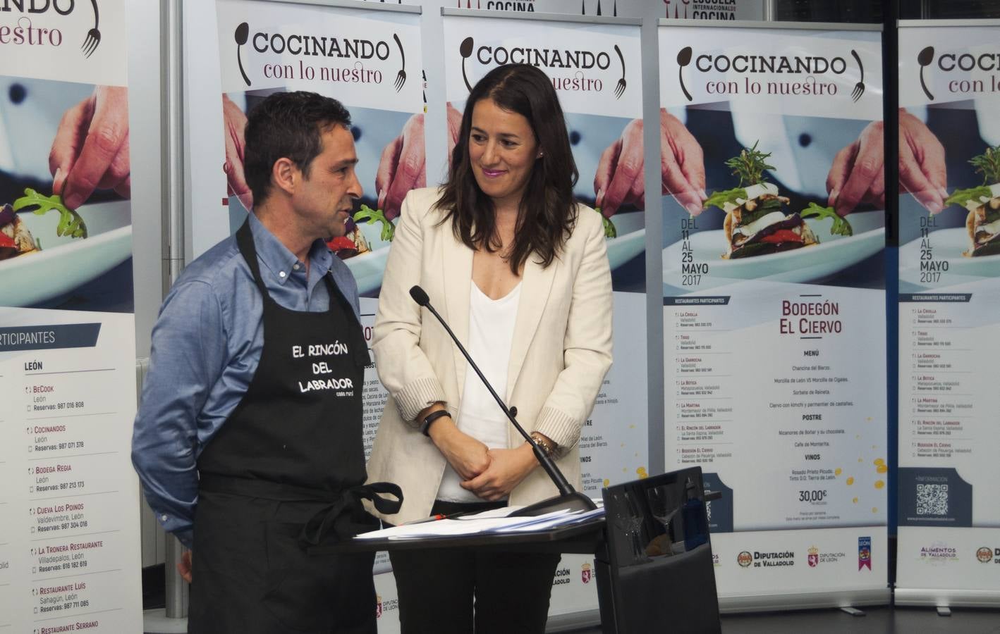 Presentación de la campaña &#039;Cocinando con lo nuestro&#039; en Valladolid