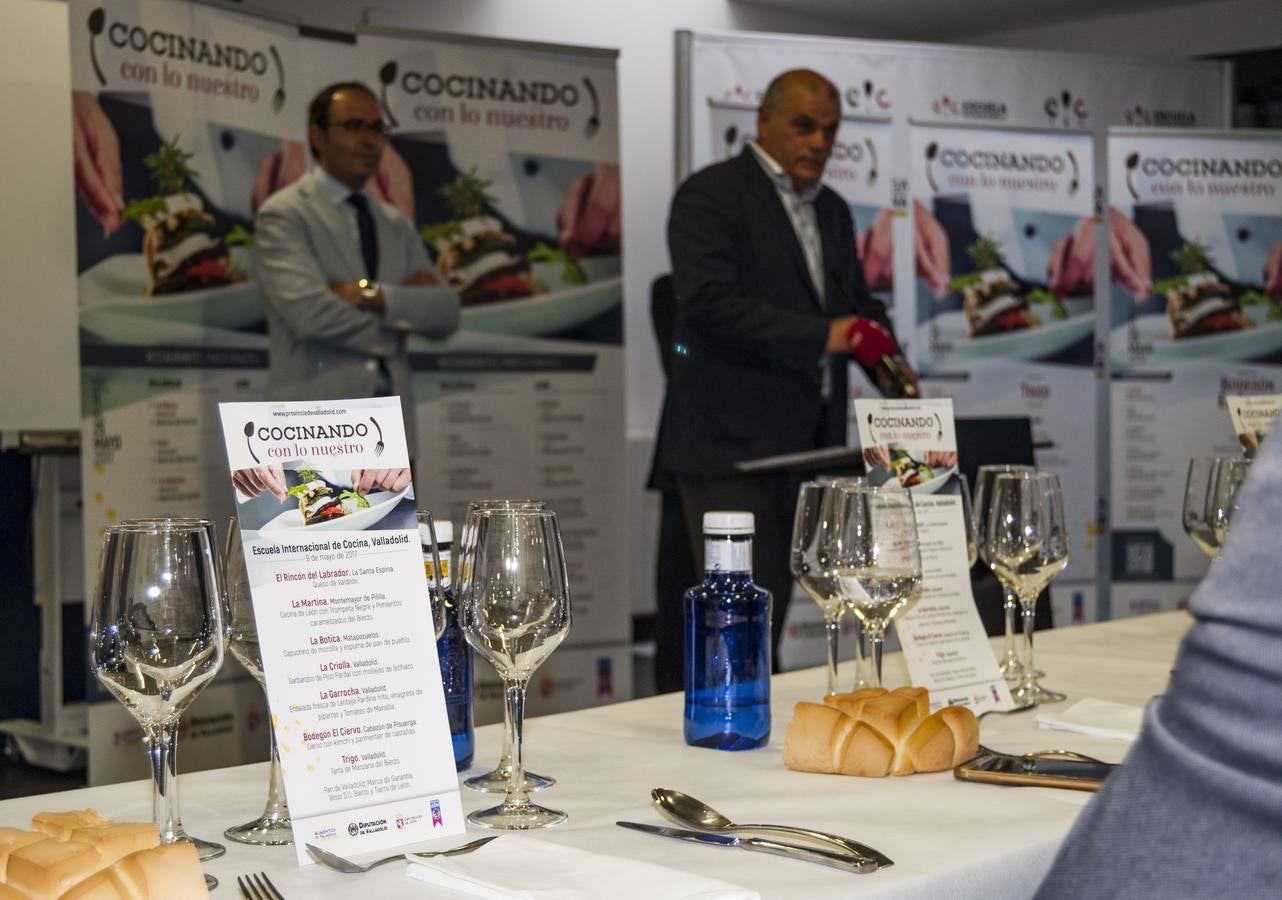 Presentación de la campaña &#039;Cocinando con lo nuestro&#039; en Valladolid