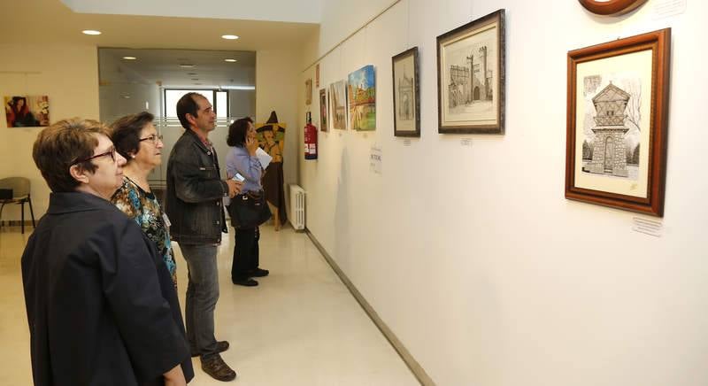 Exposición de trabajos realizados por los alumnos de las Aulas de Mayores de Palencia