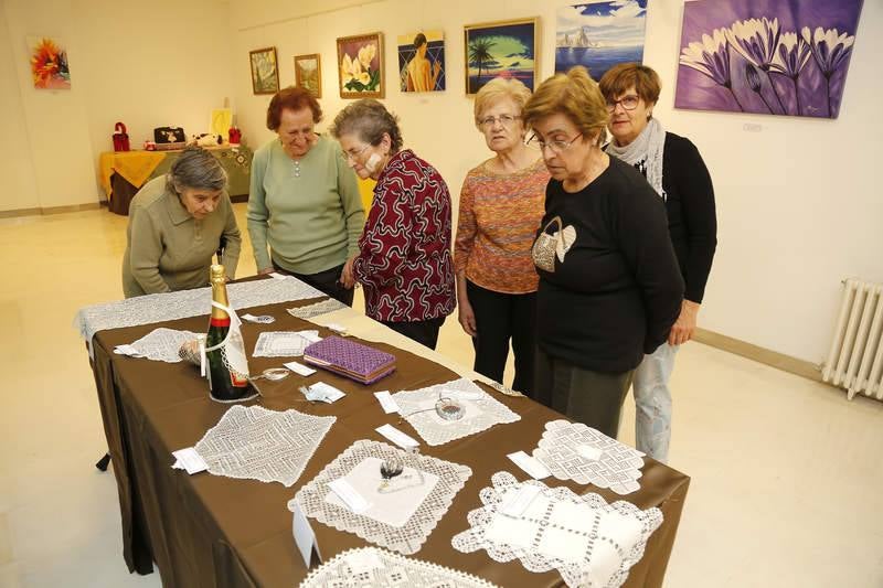 Exposición de trabajos realizados por los alumnos de las Aulas de Mayores de Palencia