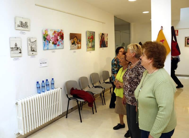 Exposición de trabajos realizados por los alumnos de las Aulas de Mayores de Palencia