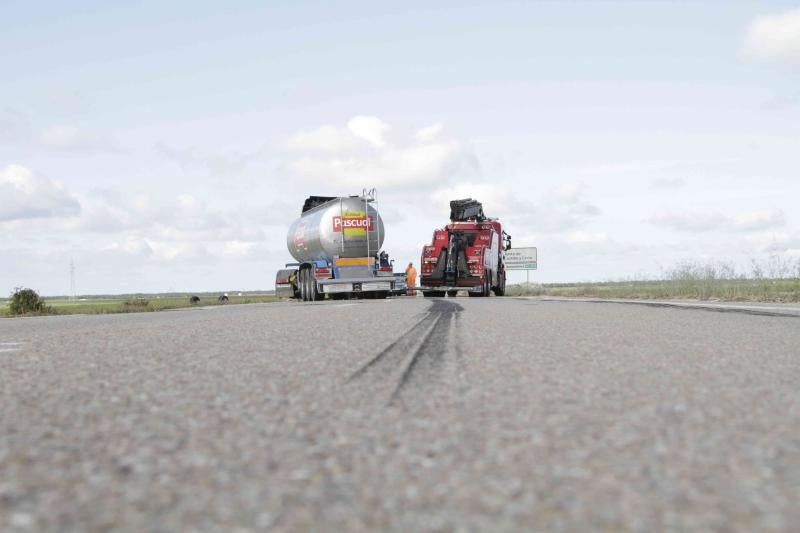 Accidente mortal en Cuéllar