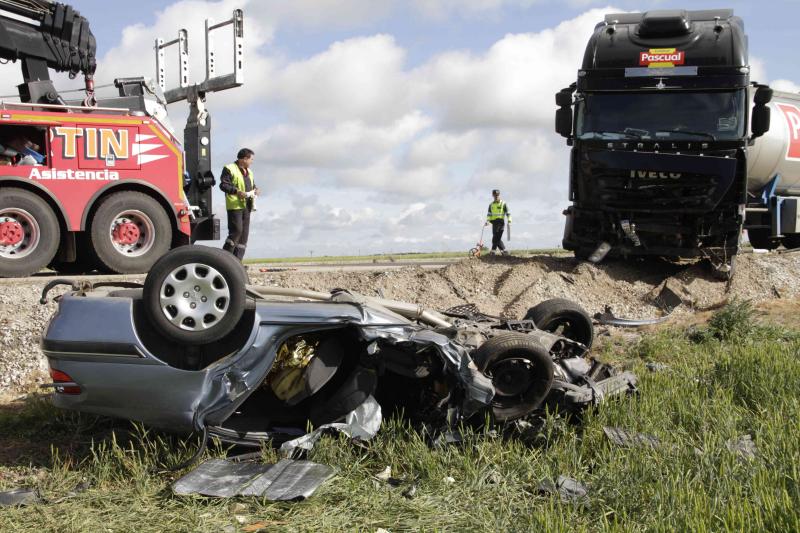 Accidente mortal en Cuéllar