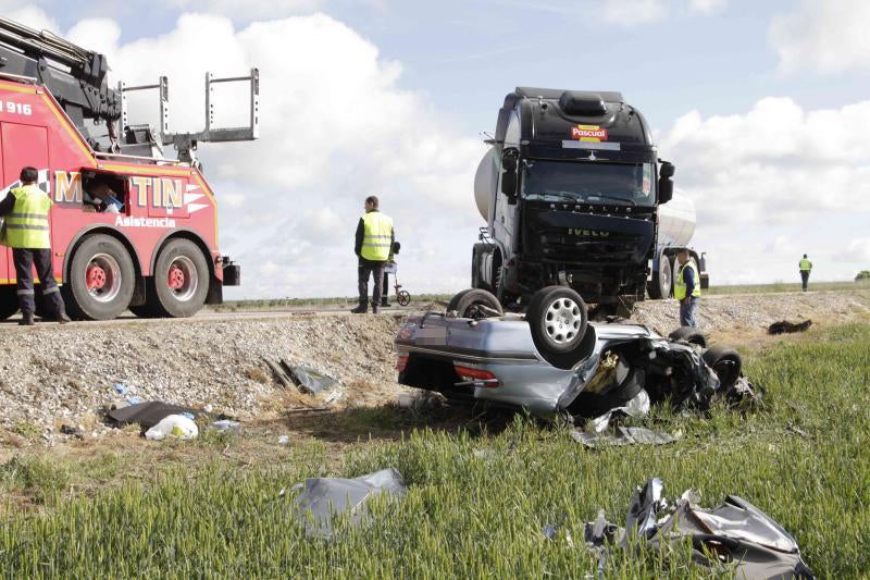 Accidente mortal en Cuéllar