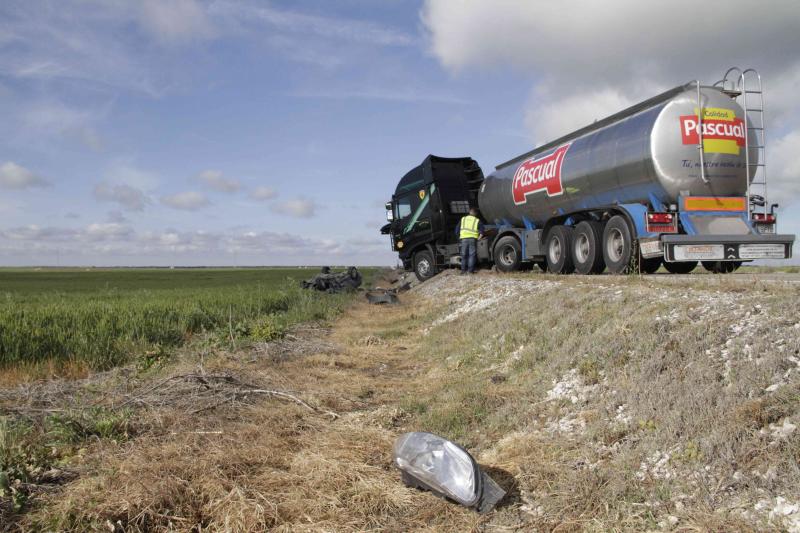 Accidente mortal en Cuéllar