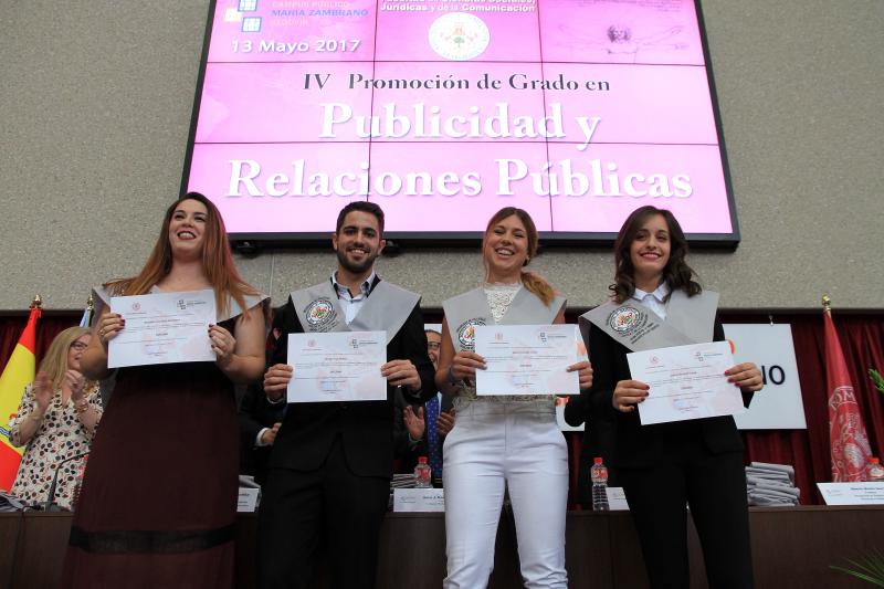Ceremonias de graduación en la Facultad de Ciencias Sociales, Jurídicas y de la Comunicación