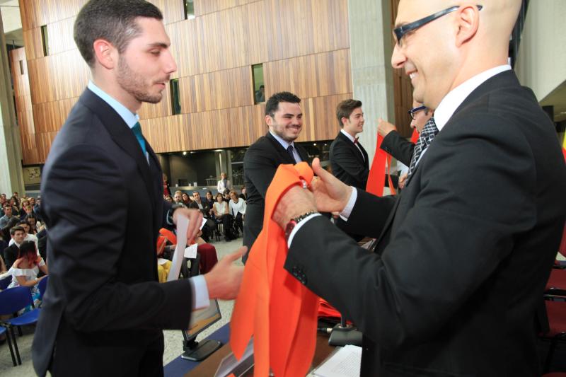 Ceremonias de graduación en la Facultad de Ciencias Sociales, Jurídicas y de la Comunicación