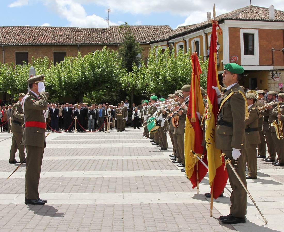 Paredes de Nava rinde honores a las Fuerzas Armadas (1/2)