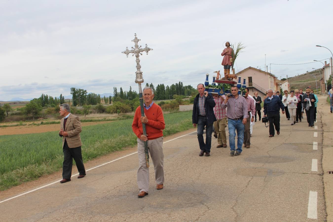 Fiesta de San Isidro en Espinosa de Villagonzalo (Palencia)