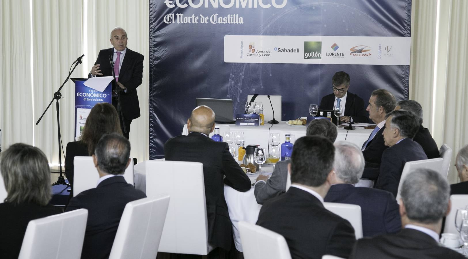 José Luis Martínez Campuzano, en el Foro Económico de El Norte de Castilla