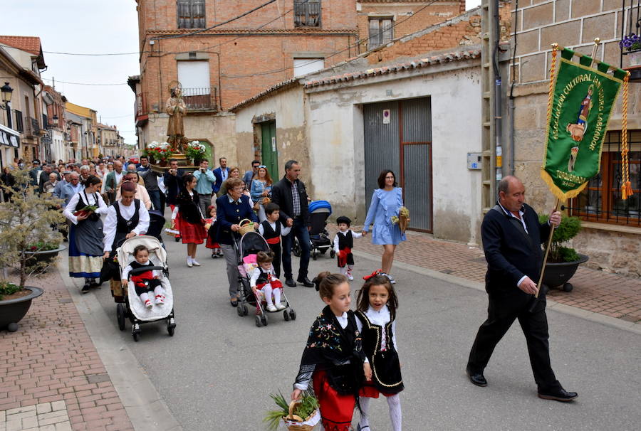 Hoguera y fiestas de San Isidro en Torquemada