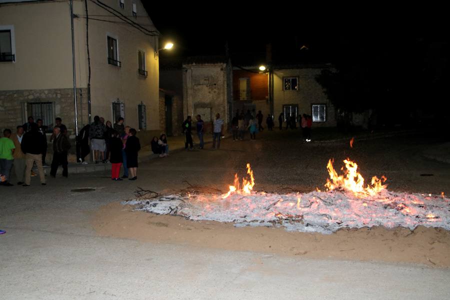 Hoguera y fiestas de San Isidro en Torquemada